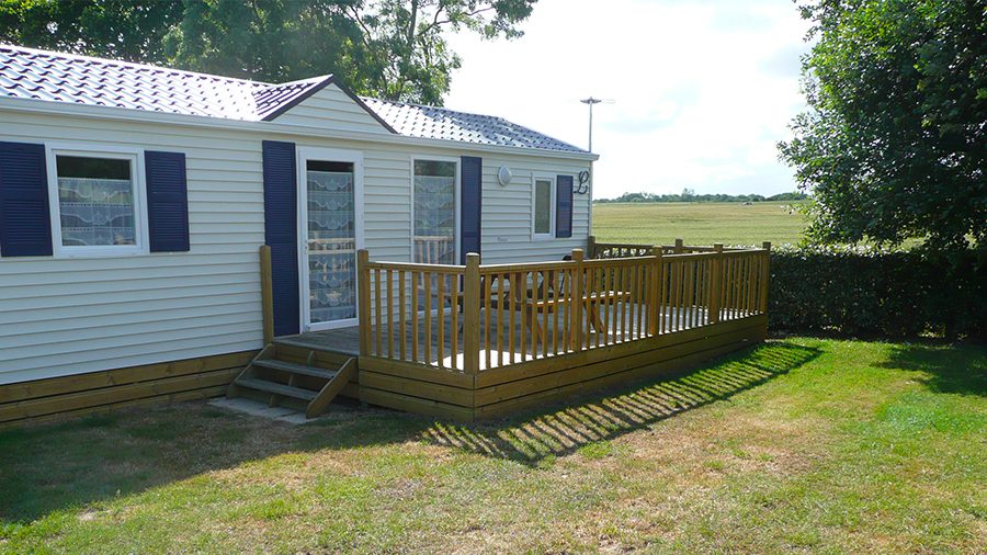 Mobile Home 4 To 6 Persons 2 Bedrooms Camping Les Roches