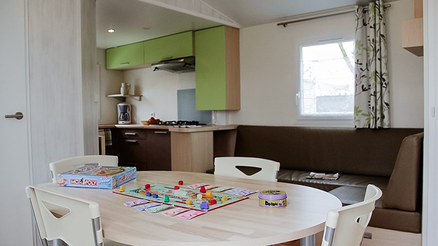camping les roches location mobil home 6 personnes cotes d'armor