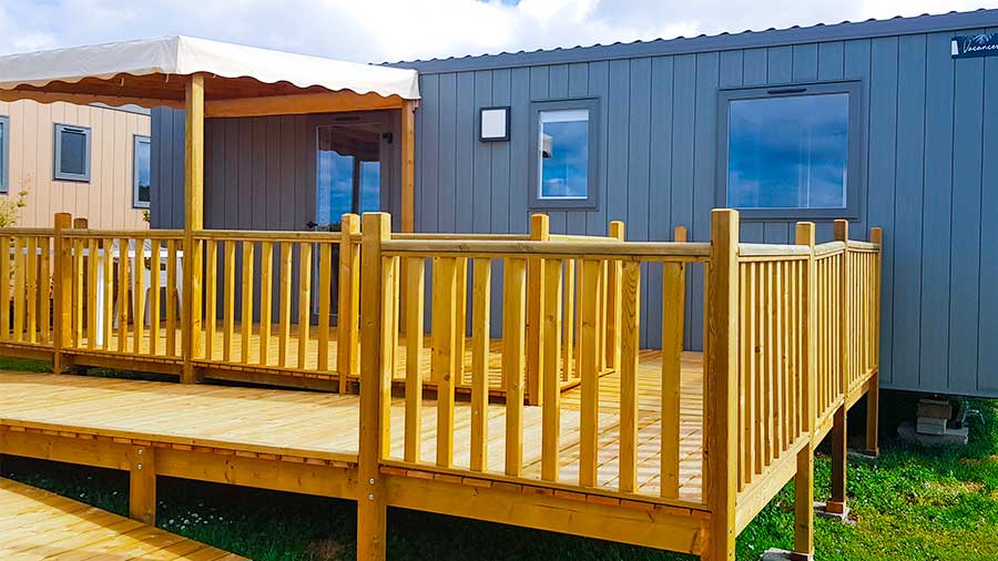 PMR - terras & toegangshelling