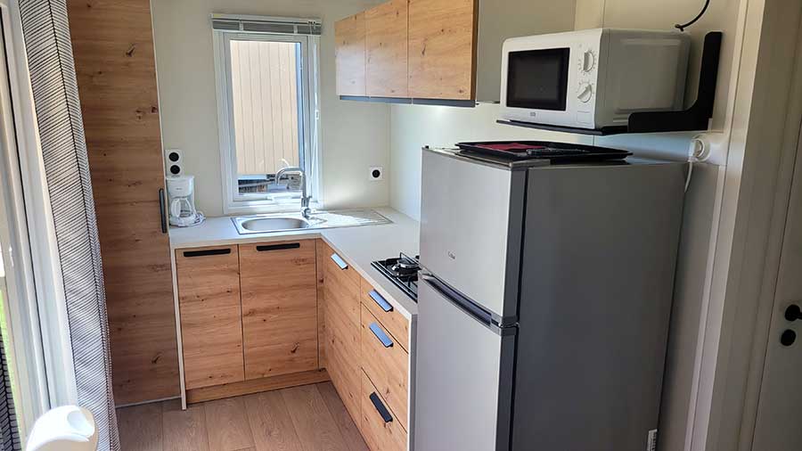 Keuken stacaravan Bahia