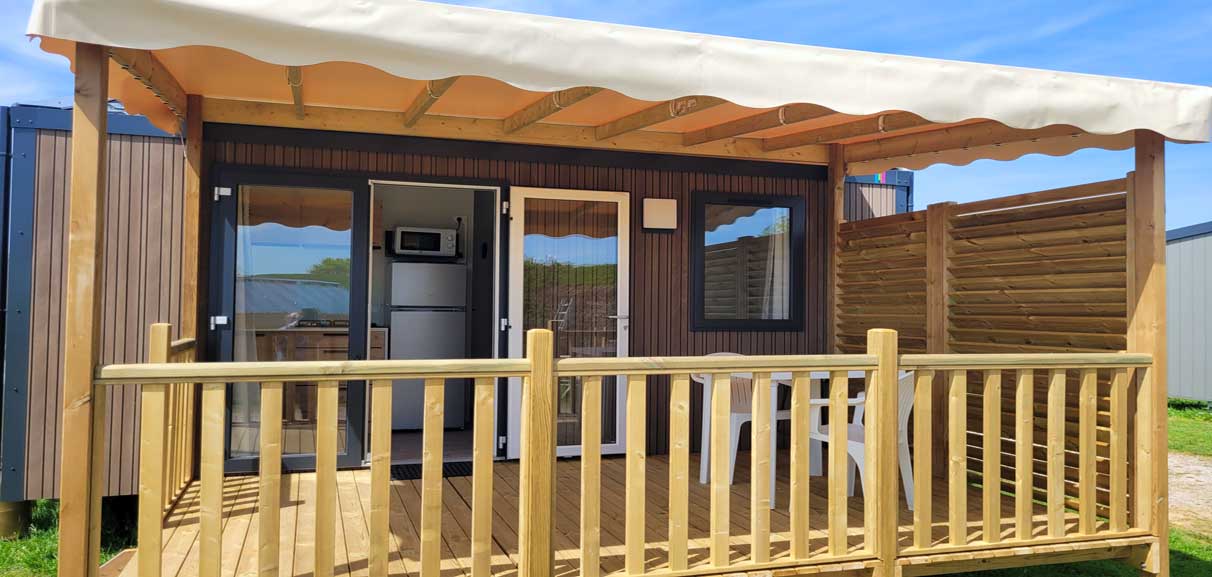 Terrasse mobil-home Bahia