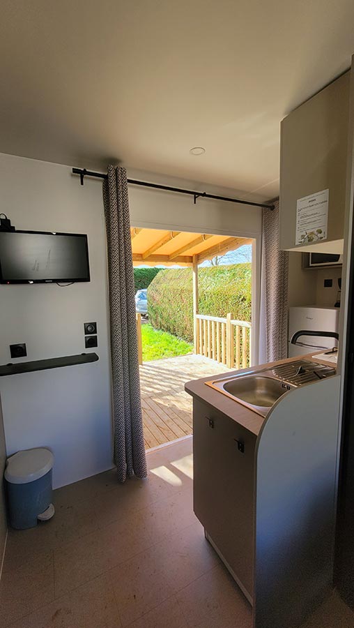 Super Venus - Uitzicht terras keuken