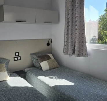 Location mobilhome vue mer à Erquy