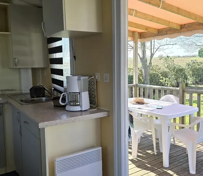 Location mobilhome au calme proche plage et mer Saint Pabu à Erquy