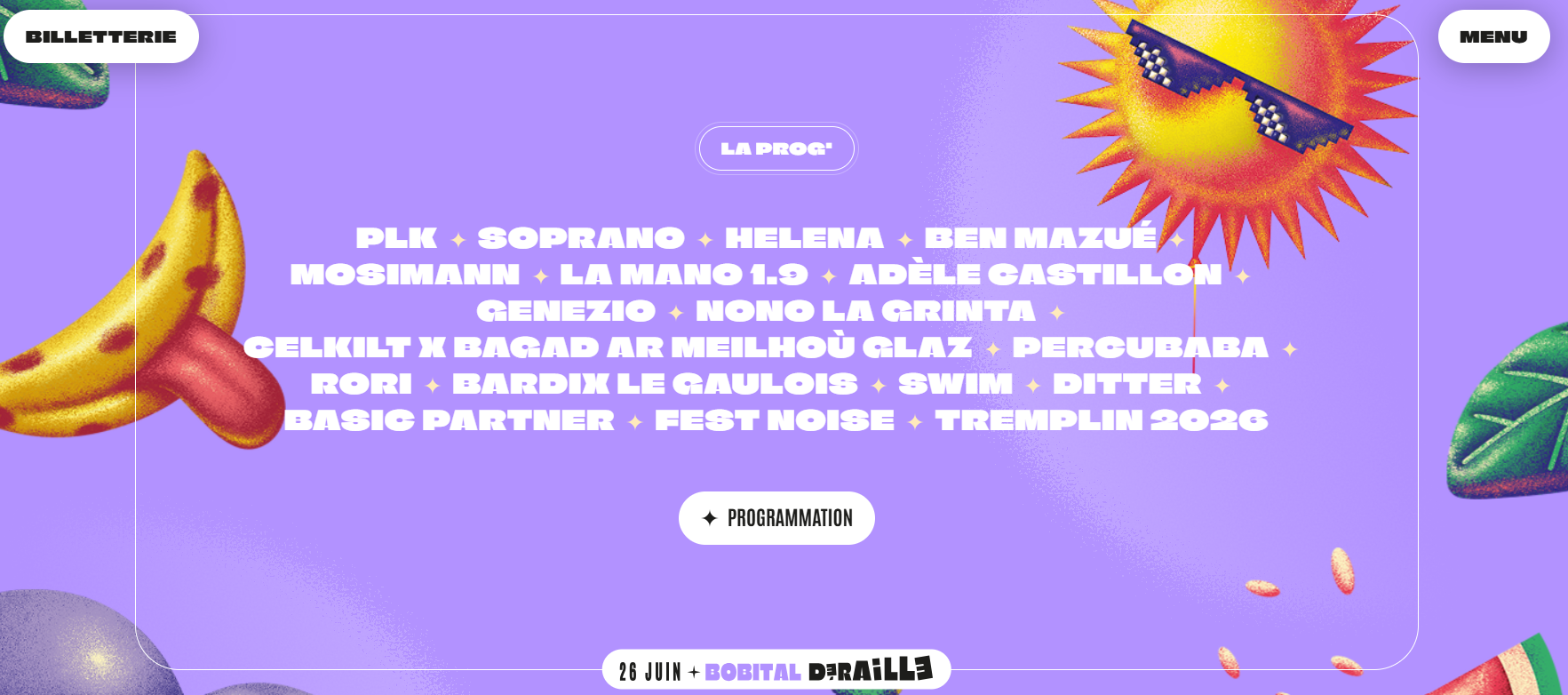 festival bobital programmation