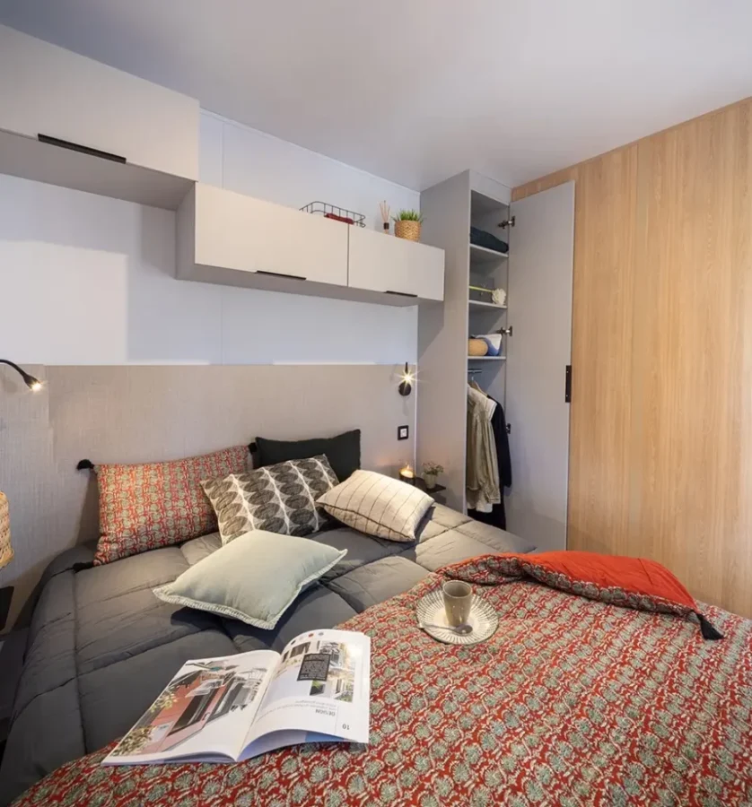 Mobilhome tout confort bord de mer proche plage Saint Pabu et Pléneuf Val André