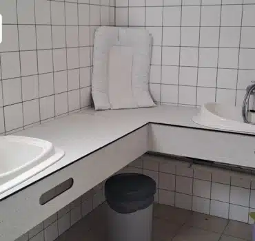 Espace bébé sanitaires camping
