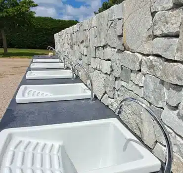 Espace bacs à linge
